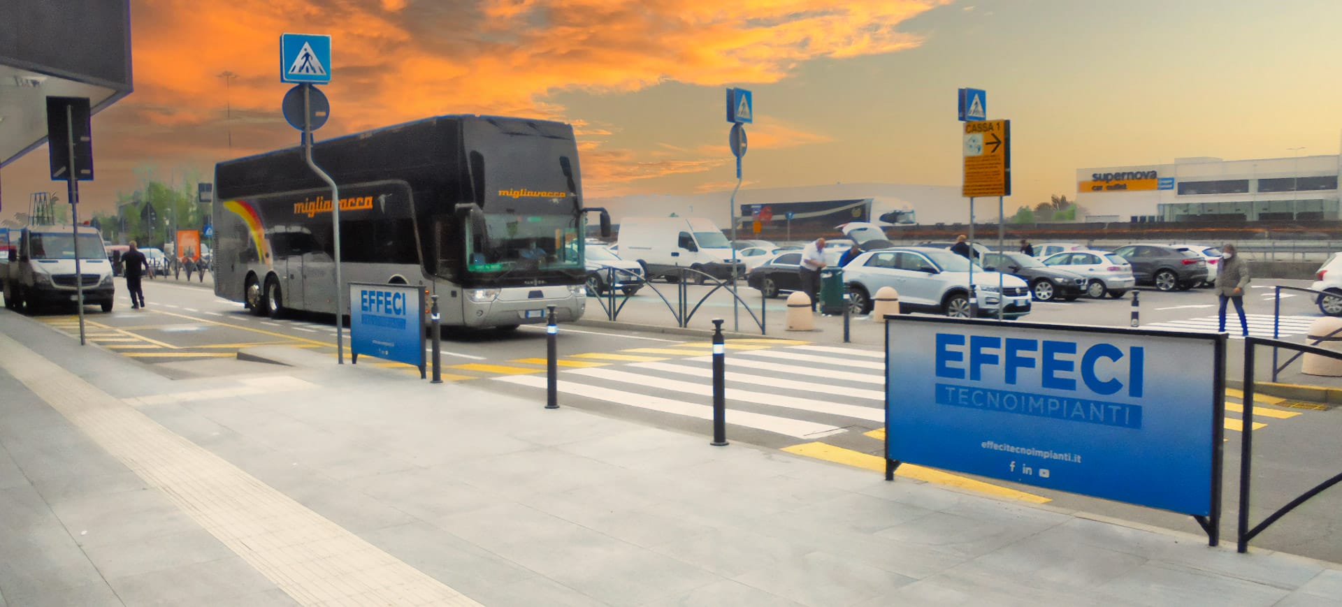 Cartelli pubblicitari Orio al Serio