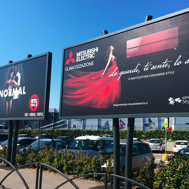 Cartelli Pubblicitari Aeroporto Orio al Serio