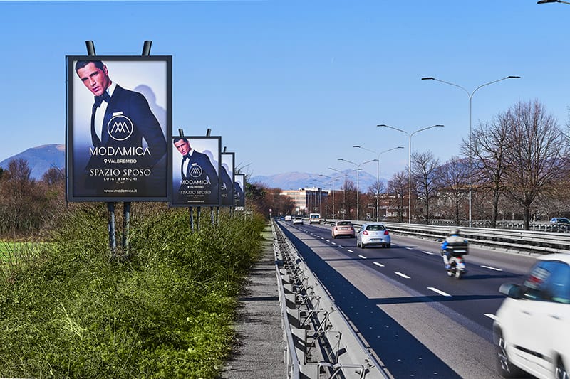 Spazi Pubblicitari su Strada