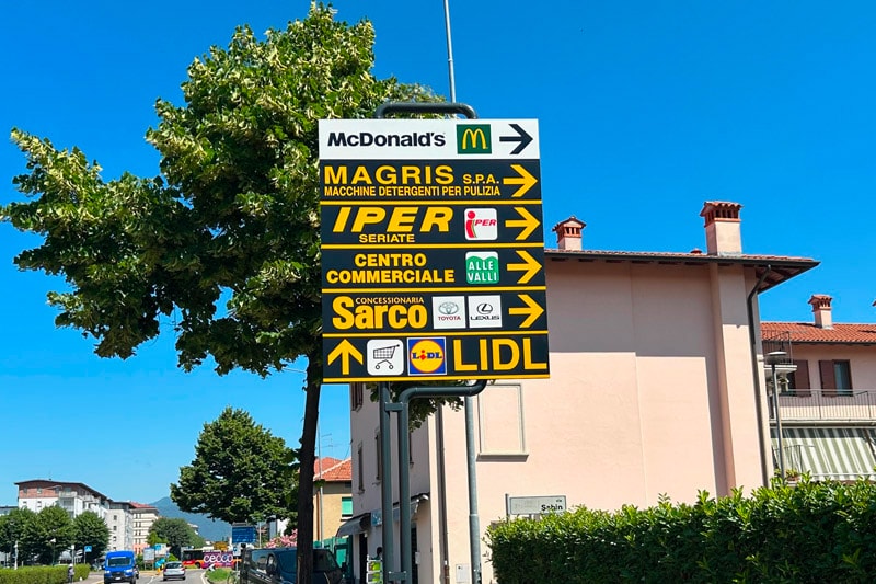 Frecce Direzionali – Adempimenti Frecce Direzionali - Adempimenti